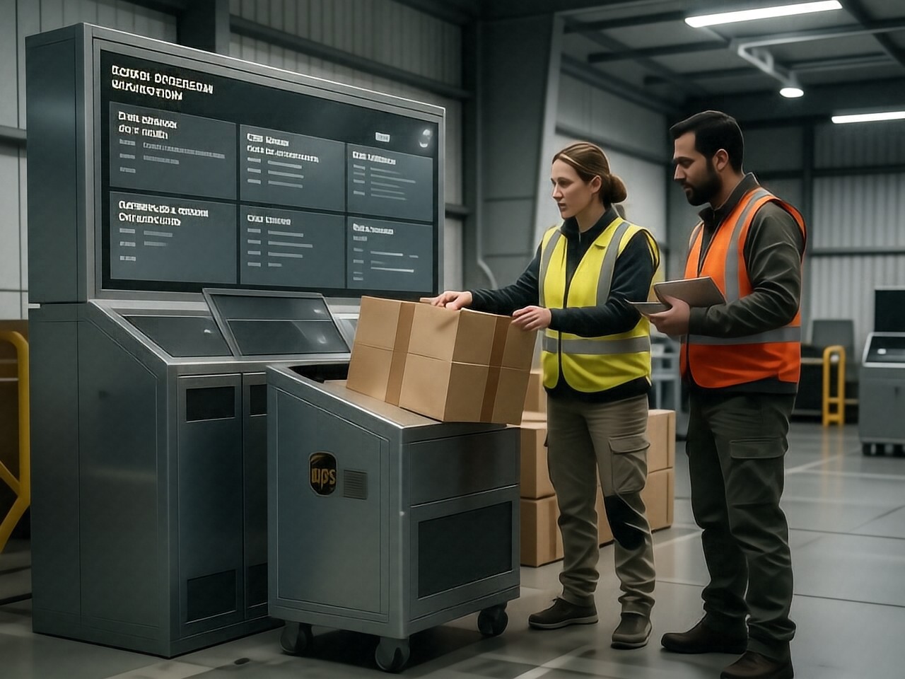 Система распределения посылок от DHL